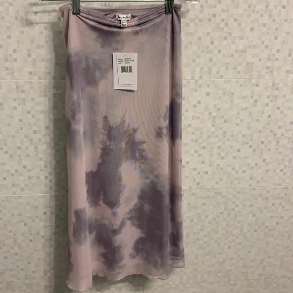 NWT Tie-dyed midi skirt - Picture 1 of 9